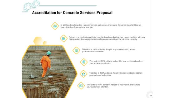Construction Material Service Proposal Ppt PowerPoint Presentation Complete Deck With Slides