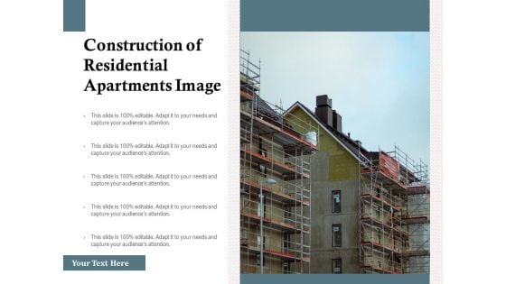 Construction Of Residential Apartments Image Ppt PowerPoint Presentation Gallery Summary PDF