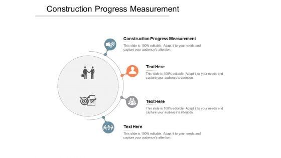 Construction Progress Measurement Ppt PowerPoint Presentation Portfolio Ideas Cpb