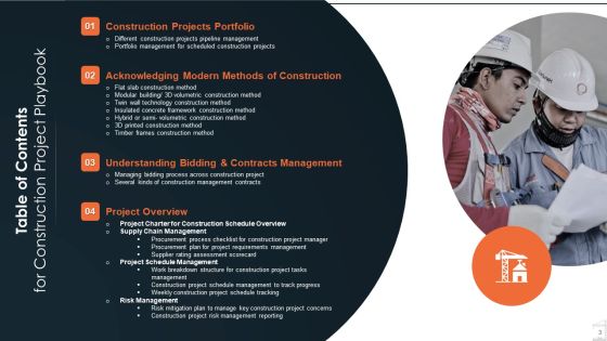 Construction Project Playbook Ppt PowerPoint Presentation Complete Deck With Slides Slide03