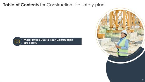 Construction Site Safety Plan Ppt PowerPoint Presentation Complete Deck With Slides