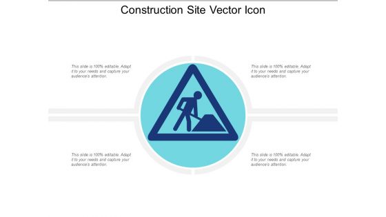 Construction Site Vector Icon Ppt PowerPoint Presentation File Outfit PDF