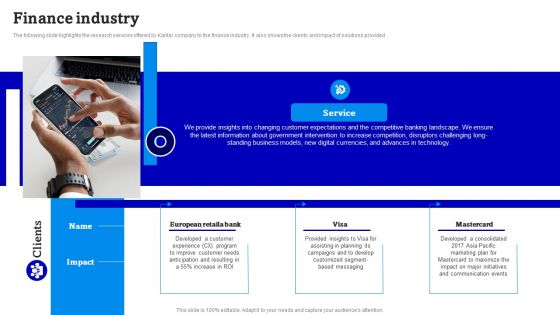 Consulting Firm Business Profile Finance Industry Background PDF Consulting Firm Business Profile Finance Industry Background PDF