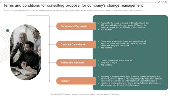 Consulting Proposal For Companys Change Management Ppt PowerPoint Presentation Complete Deck With Slides Slide13