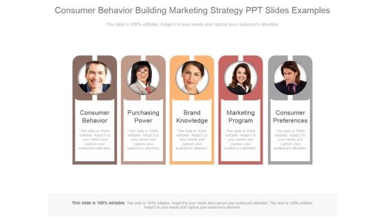 Consumer Behavior Building Marketing Strategy Ppt Slides Examples