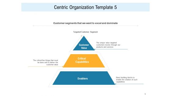 Consumer Centric Promotion Centric Organization Template Products Ppt Ideas Guidelines PDF