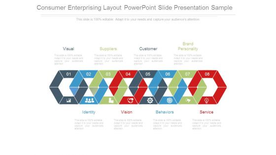 Consumer Enterprising Layout Powerpoint Slide Presentation Sample