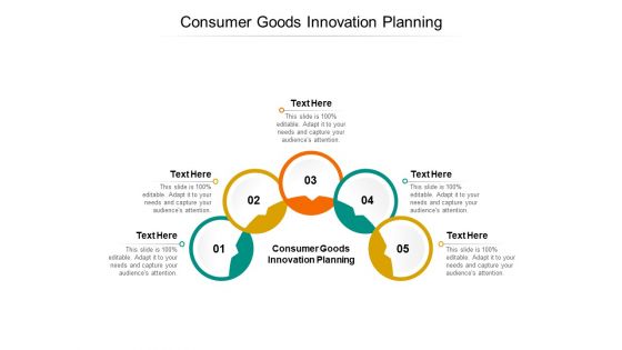 Consumer Goods Innovation Planning Ppt PowerPoint Presentation Infographics Background Images Cpb Pdf