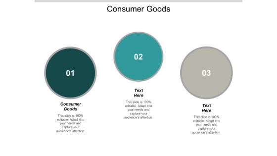 Consumer Goods Ppt PowerPoint Presentation Portfolio Shapes Cpb