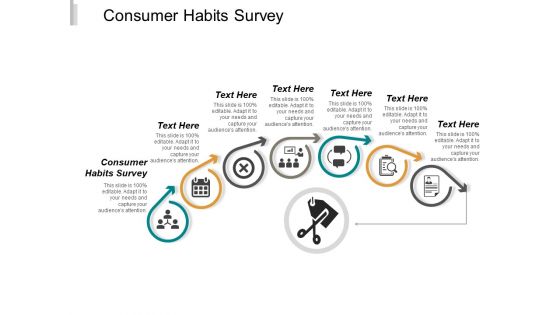 Consumer Habits Survey Ppt PowerPoint Presentation File Show Cpb