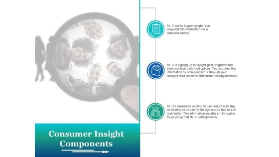 Consumer Insight Components Ppt PowerPoint Presentation Infographic Template Example Topics