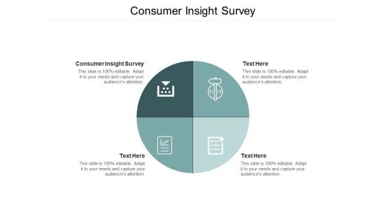 Consumer Insight Survey Ppt PowerPoint Presentation Outline Inspiration Cpb