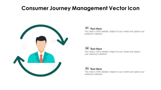 Consumer Journey Management Vector Icon Ppt PowerPoint Presentation File Skills PDF