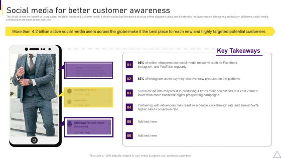 Consumer Journey Mapping Techniques Social Media For Better Customer Awareness Download PDF