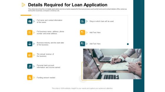 Consumer Lending Procedure Details Required For Loan Application Ppt Inspiration Background Images PDF