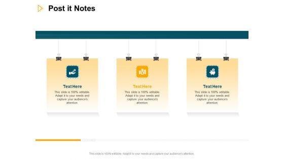 Consumer Lending Procedure Post It Notes Ppt Diagram Images PDF