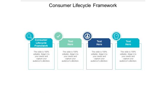 Consumer Lifecycle Framework Ppt PowerPoint Presentation Model Layouts Cpb