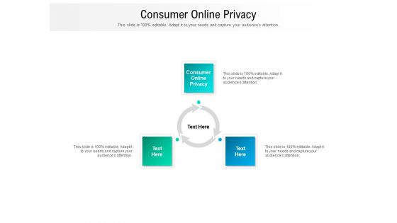 Consumer Online Privacy Ppt PowerPoint Presentation Styles Guide Cpb Pdf