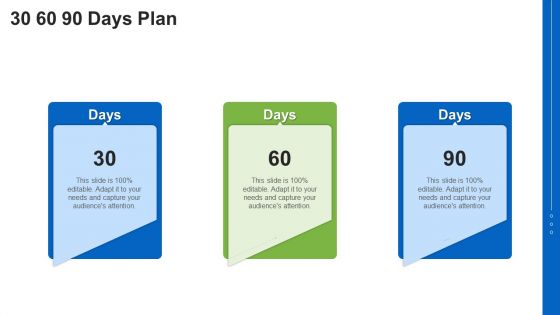 Consumer Packaged Goods 30 60 90 Days Plan Ppt Icon Slides PDF