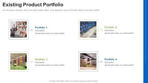 Consumer Packaged Goods Existing Product Portfolio Ppt Layouts Mockup PDF