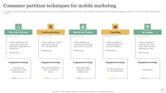 Consumer Partition Techniques For Mobile Marketing Download PDF Consumer Partition Techniques For Mobile Marketing Download PDF