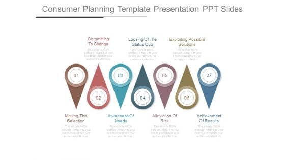 Consumer Planning Template Presentation Ppt Slides