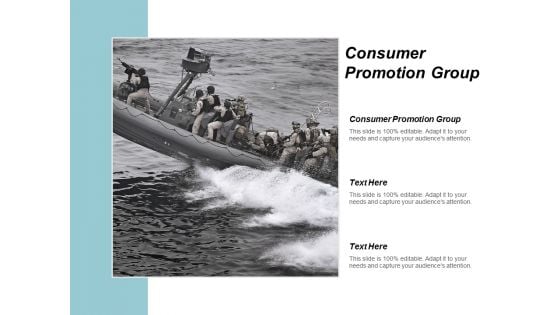 Consumer Promotion Group Ppt Powerpoint Presentation Ideas Picture Cpb