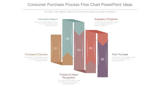 Consumer Purchase Process Flow Chart Powerpoint Ideas