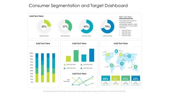 Consumer Segmentation And Target Dashboard Ppt PowerPoint Presentation Gallery Influencers PDF
