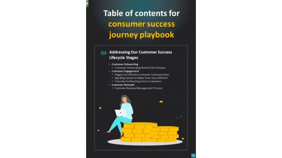 Consumer Success Journey Playbook Template