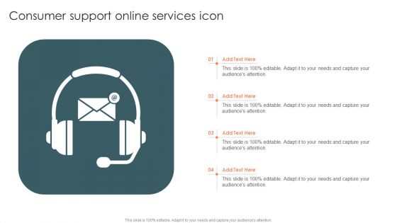 Consumer Support Online Services Icon Microsoft PDF