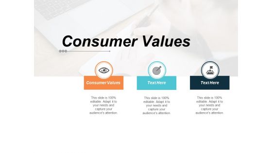 Consumer Values Ppt PowerPoint Presentation Inspiration Grid Cpb