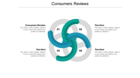 Consumers Reviews Ppt PowerPoint Presentation Slides Visuals Cpb