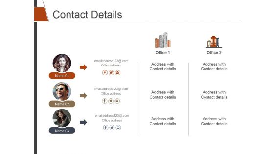 Contact Details Ppt PowerPoint Presentation Rules