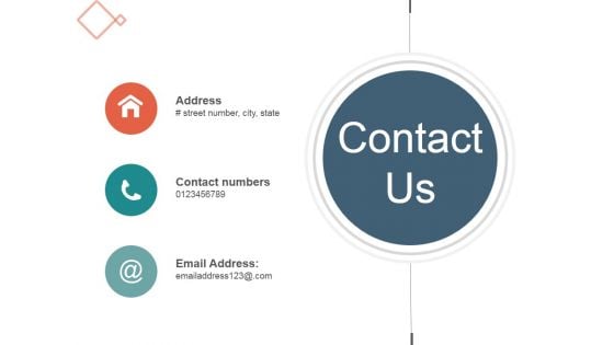 Contact Us Ppt PowerPoint Presentation Infographic Template Show