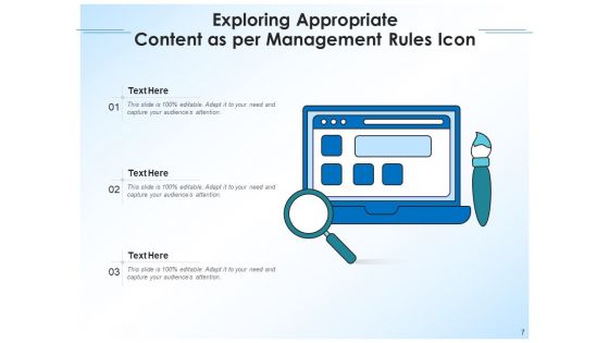 Content Administration Icon Marketing Advertising Ppt PowerPoint Presentation Complete Deck