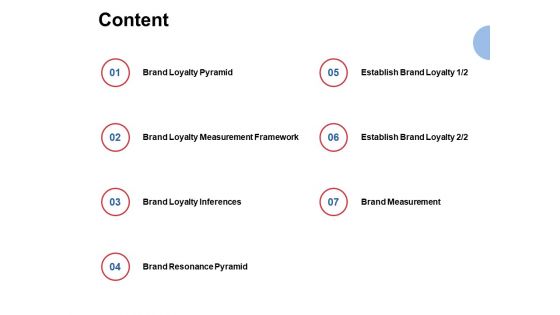 Content Brand Loyalty Ppt PowerPoint Presentation Show Files