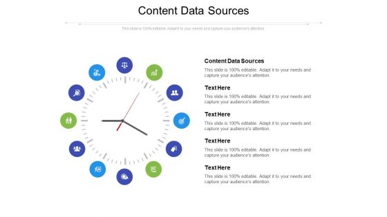 Content Data Sources Ppt PowerPoint Presentation Styles Format Ideas Cpb Pdf