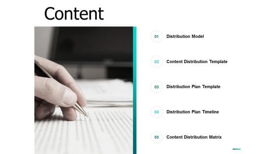 Content Distribution Ppt PowerPoint Presentation Inspiration Ideas