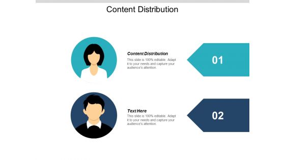 Content Distribution Ppt PowerPoint Presentation Slides Backgrounds Cpb