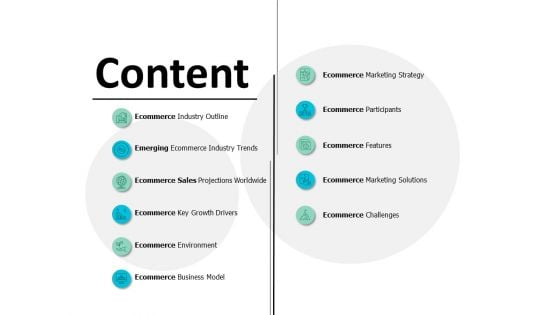 Content Ecommerce Marketing Solutions Ppt Powerpoint Presentation Outline Templates