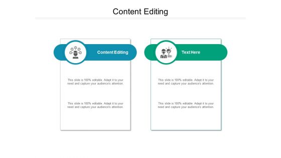 Content Editing Ppt PowerPoint Presentation Show Influencers Cpb Pdf