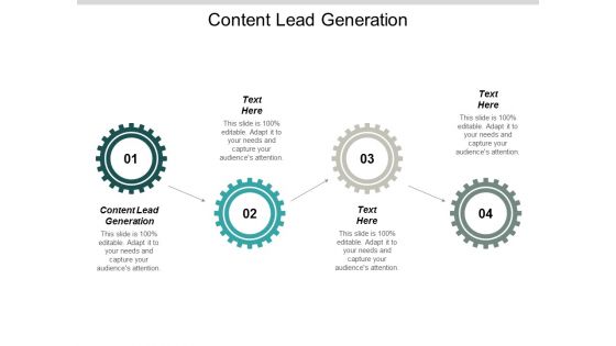 Content Lead Generation Ppt PowerPoint Presentation Slides Show Cpb