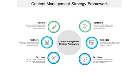 Content Management Strategy Framework Ppt PowerPoint Presentation Professional Graphics Pictures Cpb