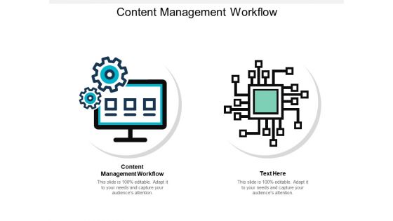 Content Management Workflow Ppt PowerPoint Presentation Show Microsoft Cpb