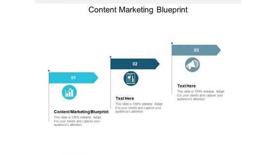 Content Marketing Blueprint Ppt PowerPoint Presentation Slides Icon Cpb