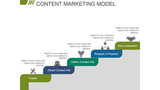 Content Marketing Model Ppt PowerPoint Presentation Styles Smartart