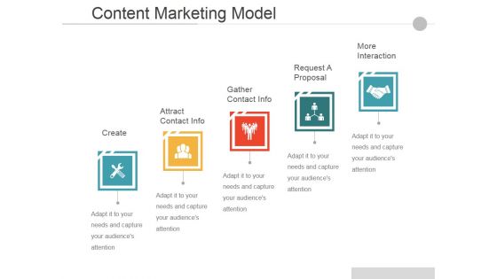 Content Marketing Model Ppt PowerPoint Presentation Summary Background Image