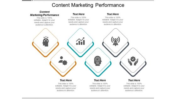 Content Marketing Performance Ppt PowerPoint Presentation Ideas Skills Cpb