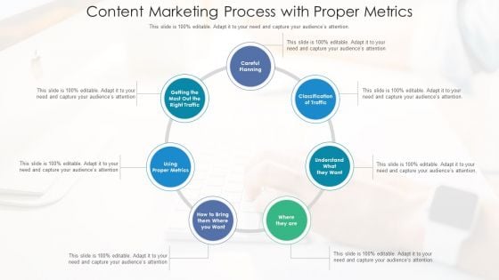 Content Marketing Process With Proper Metrics Ppt Infographic Template Topics PDF Content Marketing Process With Proper Metrics Ppt Infographic Template Topics PDF